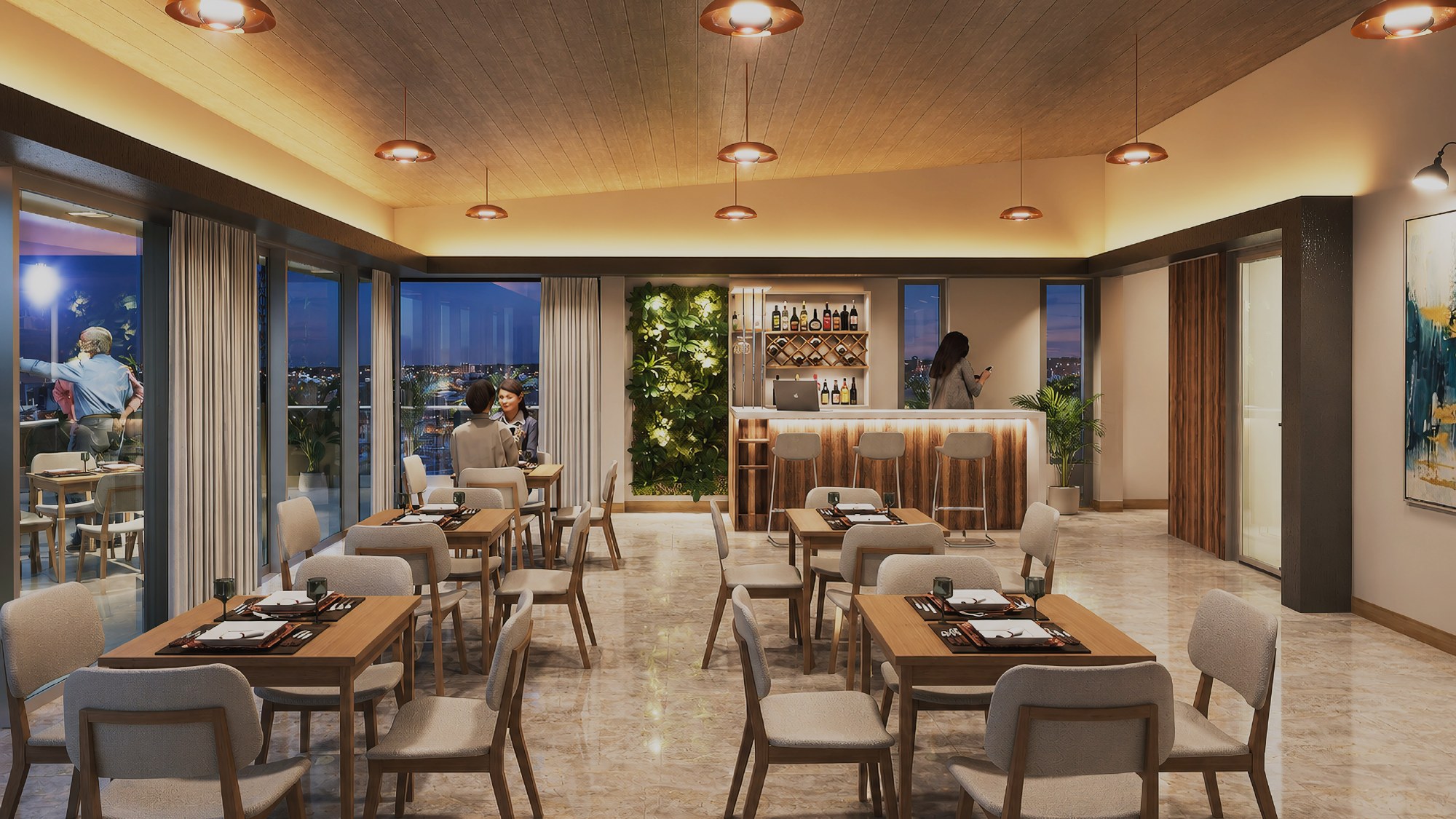Fideicomiso San José — Planta de coronamiento